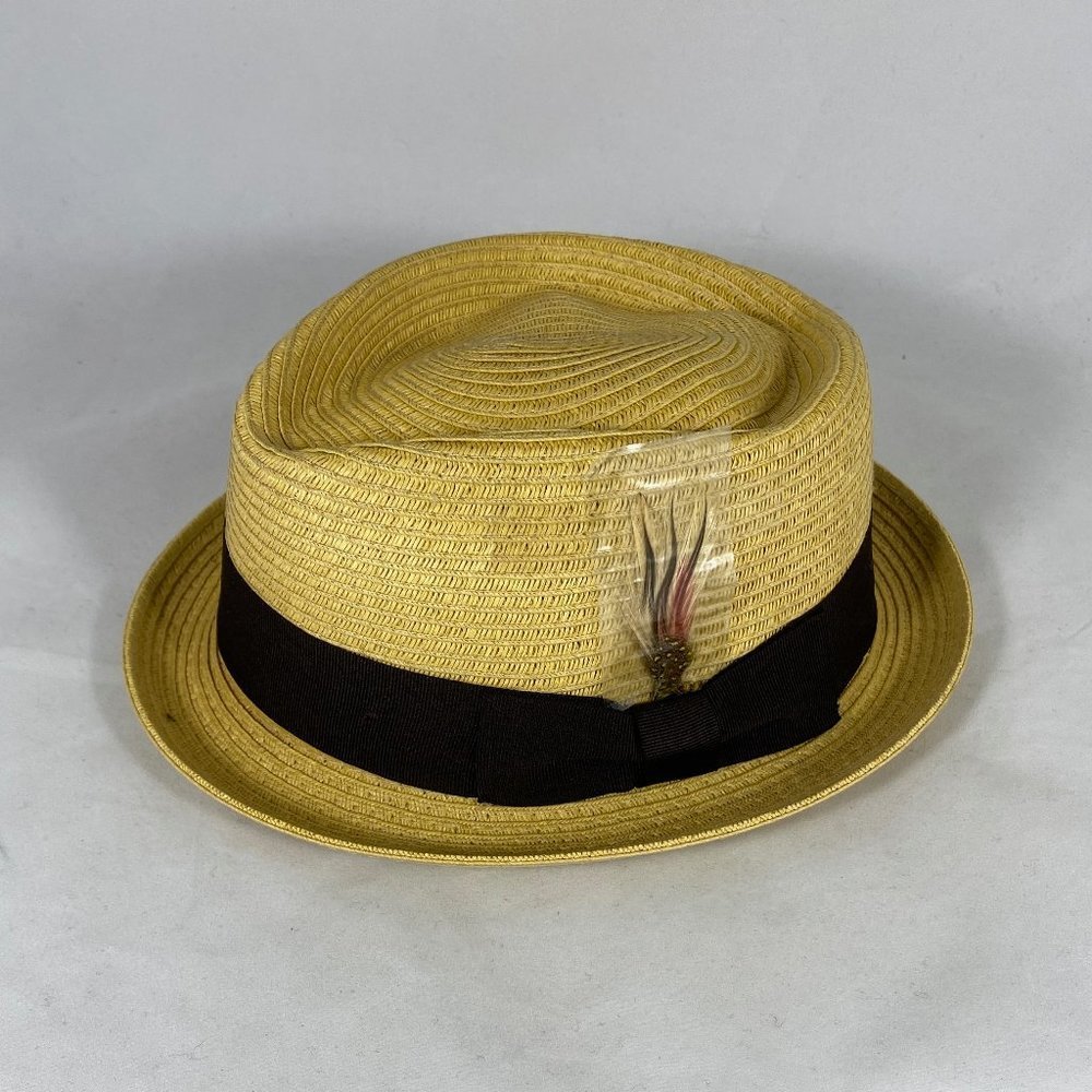 Hats-in-the-Belfry Fedora Diamond Crown Hat NWOT - Picture 2 of 6